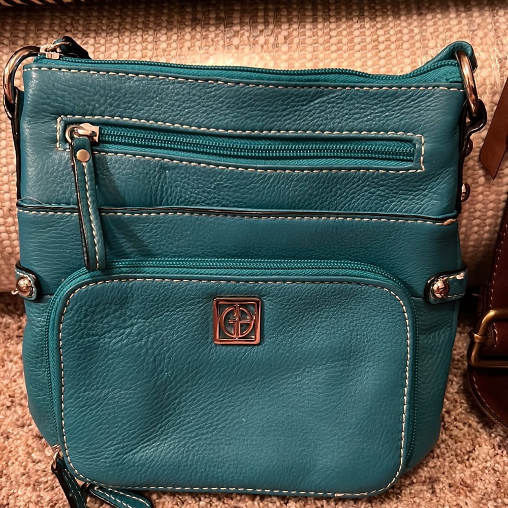 Giani Bernini Teal Crossbody